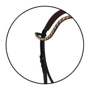 Bride de cheval en cuir de qualité supérieure de haute qualité - Product Image 3