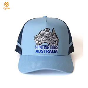 หมวกแก๊ปทรูคเกอร์สำหรับผู้ชายหมวกแก๊ปแบบปรับได้สำหรับโลโก้ผ้าทอแบบติดเองได้2D ผลิตจากเวียดนาม - Product Image 2