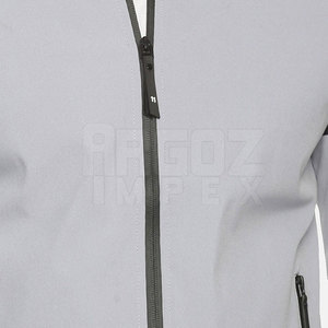 เสื้อแจ็คเก็ตบอมเบอร์ผู้ชาย น้ำหนักเบา ทันสมัย ระบายอากาศได้ดี แห้งเร็ว ผลิตจากโพลีเอสเตอร์ 100% คุณภาพพรีเมียม สำหรับฤดูหนาว คอตั้ง โลโก้ด้านหน้า - Product Image 6