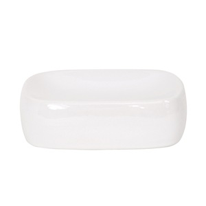 Classic white soap dish - Product Image 1