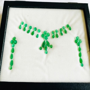 Lujos Esmeralda sin cuello con piedras naturales y alta calidad para mujer y joyería que hacen un brillo excepcional perfecto en piedra - Product Image 2