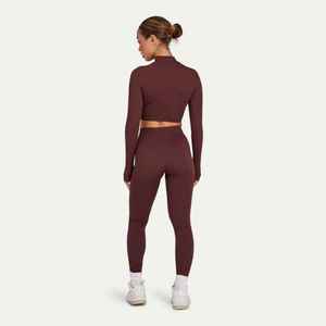 Trendy Leggings Wholesale Bulk Buy Custom Logo Seamless High Waist Yoga Pants Compression Gym <b>Tights</b> Best Price - Product Image 3