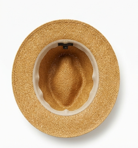 Nuevo Sombrero de Paja Panamá Tejido a Mano con Ala Ancha y Cinta Beige, Unisex, Ideal para Playa, Viajes, Actividades al Aire Libre y Equitación - Product Image 3
