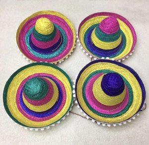 หมวกฟางสานมือเวียดนามปีกกว้างสำหรับการเดินทางกลางแจ้งการป้องกันแสงแดดสไตล์ชายหาดโบโฮ - Product Image 1