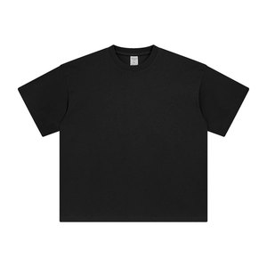 เสื้อยืดแขนสั้นพิมพ์ลายผ้าฝ้ายอเมริกันหนานุ่มสำหรับผู้ชายแบรนด์แฟชั่น - Product Image 1