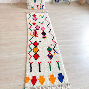 เบนิโอะริโอเนะเบอร์เบอร์พรมขนสัตว์แท้ขนาดใหญ่หลากสีแบบกำหนดเองพรมเบอเบอร์แท้ - Product Image 1