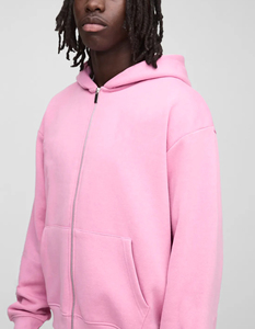 Survêtement surdimensionné en coton de haute qualité pour hommes avec sweat à capuche et pantalon de survêtement Logo imprimé personnalisé pour l'hiver - Product Image 5