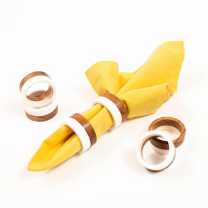 Anillo para Servilletas de Resina y Madera |   Porta Servilletas Redondo Hecho a Mano para Bodas, Fiestas de Navidad, Decoración de Mesa de Comedor, Accesorios para el Hogar - Product Image 2