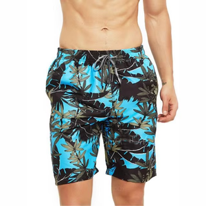 Pantalones cortos de algodón de verano de lujo para hombre, patrón bordado y cierre de cordón, ajuste clásico y estirable, hecho en Pakistán - Product Image 4