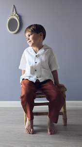 กางเกงยีนส์ขาบานสำหรับผู้ชาย, กางเกงยีนส์ทรงหลวมกางเกงขากว้างสไตล์ลำลองและสวมใส่สบาย - Product Image 3