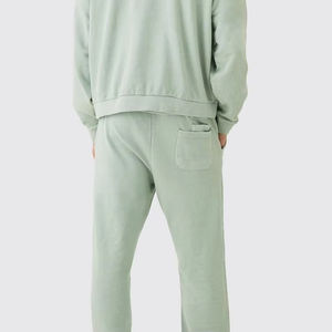 Survêtement de haute qualité en coton doux pour hommes, ensemble de vêtements de sport superposés pour l'automne et l'hiver, vente en gros de survêtements pakistanais - Product Image 5