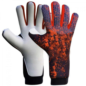Guantes de portero profesionales personalizados de alta calidad de cuero protector para portero de fútbol y fútbol - Product Image 3