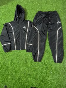 Chaqueta de Lona Impermeable y Transpirable Personalizada de Última Moda, Conjunto Deportivo Personalizado de Estilo Urbano para Hombre, Otoño - Product Image 4
