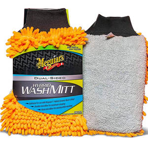 ถุงมือล้างรถ Meguiar's 70382016050 แบบไฮบริดสองด้าน เซรามิกและไมโครไฟเบอร์ สำหรับชุดอุปกรณ์ล้างรถ - Product Image 5