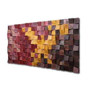 การ์เดียนส์ออฟดิโมเสคตกแต่งผนังทำด้วยมือสัญลักษณ์ติดผนังลายนามธรรม/เรขาคณิตที่สะดุดตาเป็นมิตรกับสิ่งแวดล้อม - Product Image 4