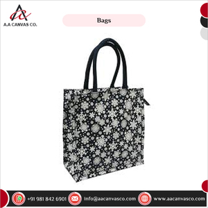 Sacs fourre-tout en toile de coton réutilisables avec logo personnalisé, pliables et pratiques pour le shopping, prix promotionnel - Product Image 5