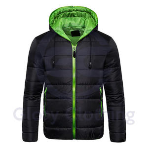 Vêtements d'hiver de qualité supérieure, nouvelle mode, vente en gros, vestes matelassées pour hommes / Vestes matelassées pour hommes à manches longues personnalisées - Product Image 5