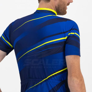 Soft Comfortable Professional <b>Cycling</b> Jersey For Daily Training With Custom Color And Premium Fabric Quality - Product Image 6