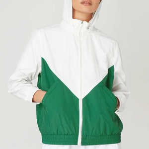 แจ็คเก็ตกันลมแบบถักน้ำหนักเบา มีฮู้ด ลายเรียบ ระบายอากาศได้ดี สำหรับผู้หญิง ใช้กลางแจ้งในฤดูหนาว ขายส่ง - Product Image 1