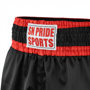 Pantalon de kickboxing décontracté en toile pour homme, personnalisable par impression numérique, écologique, respirant, séchage rapide, effet délavé, vente en gros - Product Image 6