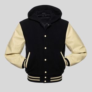 Chaqueta Universitaria Personalizada para Hombre 2025, Transpirable, Impermeable para Primavera, Reversible para Invierno, Estilo Letterman, Nueva al por Mayor - Product Image 1