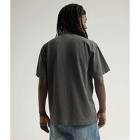 T-shirt teint en tissu lourd T-shirt noir Shaka Wear Max T-shirt bleu teint en tissu lourd