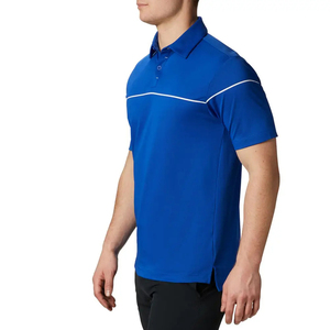 New Design Printed Breathable Fashion for Golf for Shirts Short Sleeve Custom Logo Oxford <b>Fabric</b> Men's 2024 Arrival - Product Image 3