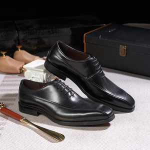 Chaussures de bureau en cuir véritable en gros avec support OEM et personnalisation pour acheteurs – Chaussures habillées - Product Image 5