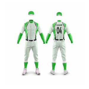 Uniforme personalizado de béisbol con estampado de transferencia de calor, camisetas de club deportivo, peso ligero, transpirable, 100% poliéster, novedad - Product Image 4