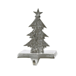 Porte-chaussettes de Noël en fer de qualité supérieure pour cheminée, porte-chaussettes en métal argenté pour décoration intérieure, accessoire à bon prix - Product Image 1