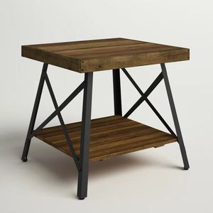 โต๊ะไม้แบบเรียบง่ายที่น่าสนใจติดกับโซฟาตกแต่งโต๊ะแจกันสำหรับเฟอร์นิเจอร์บ้านห้องนั่งเล่นห้องนอนสำนักงานตกแต่ง2023 - Product Image 1