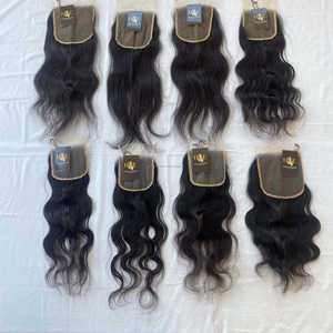 Encaje Frontal HD con cutícula, encaje fino de oreja a oreja, 13x6, 13x4, 5x5, 6x6, suizo - Product Image 1