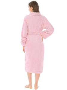 Venta al por mayor de moda suave personalizado de las mujeres de la señora de microfibra Albornoz Vestido de ducha Spa Toalla Wraps Sexy - Product Image 2