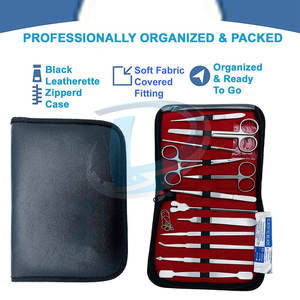 Kits de Disección de Calidad Premium para Uso Quirúrgico, Kits de Disección de los Mejores Materiales, Kits de Disección Reutilizables - Product Image 5