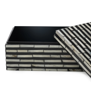 Boîte de rangement rectangulaire unique en nacre, boîte cadeau en chocolat MOP de haute qualité pour les vacances du Ramadan, fabriquée au Vietnam - Product Image 4