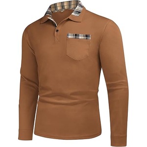 Design personnalisé hommes Polo T-shirt coupe ajustée avant 1/4 Zip Golf Sportswear Polo de golf 100% coton tissu fabriqué par Dress Sports - Product Image 6