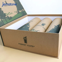 Revestimiento de papel de aluminio reciclado impreso personalizado, regalo de té suelto, embalaje magnético de chocolate, caja de regalo de lujo para pequeñas empresas