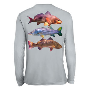 Vêtements de pêche à séchage rapide, maillot de pêche, faible MOQ, chemises camouflage unisexes, performance par sublimation, tournoi, imperméable, protection UPF 50 - Product Image 3