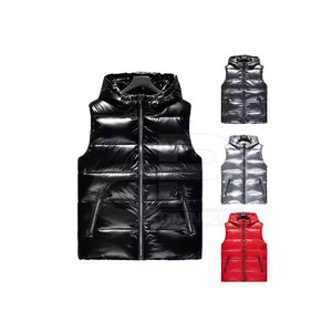 Logo personnalisé Gilet bouffant Vêtements d'hiver matelassés légers unisexe Vente en gros Gilet bouffant Veste chaude sans manches - Product Image 1
