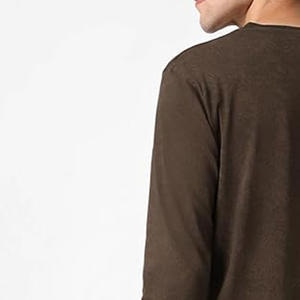 Nueva Camiseta de Manga Larga con Cuello Redondo para Hombre, Camiseta de Algodón con Logotipo Personalizado, Camiseta de Manga Larga con Cuello Redondo para Hombre - Product Image 6