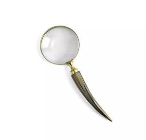 Loupe de qualité avec poignée en corne, best-seller sur Amazon, pour bureau et table d'étude, décorative - Product Image 1