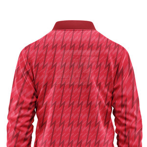 Veste à fermeture éclair intégrale sublimée pour homme, manches longues, légère, athlétique, pour la course à pied et l'exercice - Product Image 5