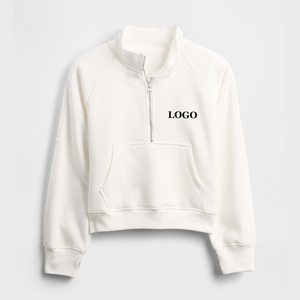 Sudaderas Personalizadas de Alta Calidad con Cierre de Cremallera de un Cuarto para Niñas, Precio Accesible, Cómodas y Ecológicas 2026 - Product Image 1