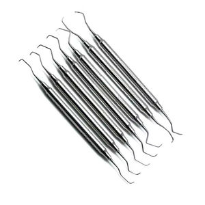 ชุดเครื่องมือผ่าตัดทางทันตกรรมระดับมืออาชีพ 225 ชิ้น ดีไซน์ชั้นนำ ประกอบด้วยเครื่องมือขูดหินปูนแบบเกรซี่ (Gracey Curettes) และแบบฮูฟรีดี้ (Hu-Friedy Sickle Scaler) จำนวน 7 ชิ้น ผลิตในเยอรมนี - Product Image 6