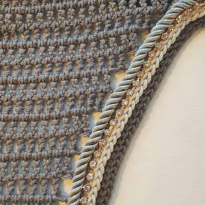 Voiles de mouches de cheval tricotés sur mesure de qualité supérieure personnalisation de couleurs assorties disponible à un prix raisonnable - Product Image 6