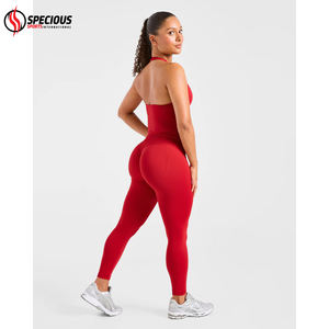 Leggings de Yoga para Mujer al Mejor Precio, Personalizadas con Logotipo en la Cintura, Profesionales, Colores Sólidos Personalizados, Elásticas en Cuatro Direcciones, Transpirables - Product Image 4