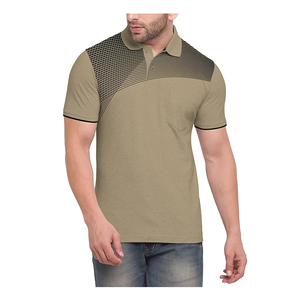 Moda de hombre para Polo de alta calidad de secado rápido tejido de punto de manga corta logotipo personalizado nuevo diseño al por mayor - Product Image 1