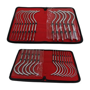 Guyon Uretral Bougies Hegar Dilatador Set 15 piezas Urología Uterina Sonidos Hank Set 3mm-18mm Dilatador de doble extremo Instrumentos Set - Product Image 6