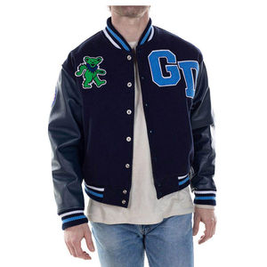 Chaquetas Varsity de Lana Personalizadas Resistentes al Viento para Hombre con Logotipo Personalizado, Ideales para Uniformes de Equipo al Aire Libre, Chaquetas para Hombre - Product Image 2