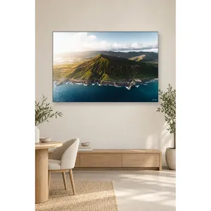 Impression sur toile Fida Hawaii Crater Hill et Ocean Coast - Product Image 2